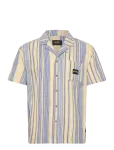 Stan Ray - Tour Shirt - Blue/Yellow Stripe - L&uuml;hikeste varrukatega s&auml;rgid - S