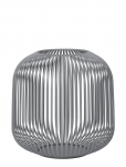 Blomus - Lantern M - 27 Cm, &Oslash; 27,5 Cm - Lito - Steel Gray - Indoor Lanterns - L 27.7CM