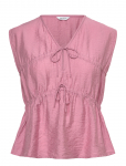 Bubbleroom - Viscose Tie Detail Blouse - Varrukateta - XL