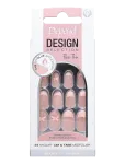 Depend Cosmetic - Design Selection Pink Bow Oval Nord - Fake Nails - 24 ST