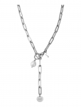 Bud To Rose - Carrie Pearl 60 Necklace Silver - Kett-kaelakeed - ONE SIZE