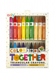 Ooly - Crayons 18 Pcs - Colour Together Triangular - Pliiatsid - ONE SIZE
