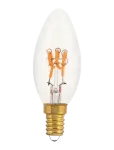 E3light - E3 Led Vintage B35 E14 922 Spiral Clear Dimmable - Lambipirnid - ONE SIZE