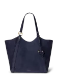 Lauren Ralph Lauren - Sheep-Suede Large Tasha Tote Bag - Kandekotid - ONE SIZE