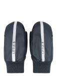 Little B - Pu Padded Mittens W. Fleece - Vihmakindad - 6-8Y