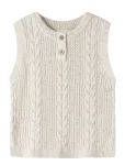 Lil'Atelier - Nmmgalto Kab Knit Vest Lil - Vestid - 98