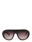 Weekday - Bonnie Sunglasses - D-raamiga Wayfarer p&auml;ikeseprillid - ONE SIZE