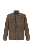 Paul & Shark - Paul & Shark Corduroy Overshirt - Pealiss&auml;rgid - S