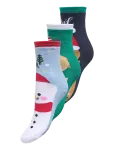 ONLY - Onlchristmas Heavy 3-Pack Sock Acc - L&uuml;hikese s&auml;&auml;rega sokid - ONE SIZE