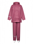 CeLaVi - Basic Rainwear Set -Solid Pu - Vihmariiete komplektid - 150