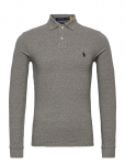 Polo Ralph Lauren - Slim Fit Mesh Long-Sleeve Polo - Pikkade varrukatega - XS
