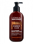 L'Or&eacute;al Paris - L'or&eacute;al Paris Men Expert Barber Club 3-In-1-Wash For Normal Skin 200 Ml - Face Wash - 200 m