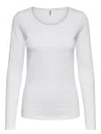 ONLY - Onllive Love L/S Oneck Top Noos Jrs - Pikkade varrukatega - M