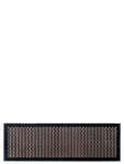 Tica Copenhagen - Floormat Polyamide, 200X67 Cm, Dot Design - Esikuvaibad - 200X67X0.7CM
