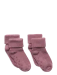 Minymo - Baby Rib Sock W. Abs (2-Pack) - Libisemisvastased sokid - 23\26