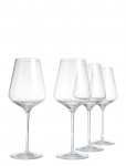 Aida - Connoisseur Extravagant - Glas Kraftig M&oslash;rke R&oslash;dvine 4 Stk No. 3 D10Xh25,5 Cm, 64,5 Cl Gave&aelig;ske - Punase veini klaasid - 64.5 CL