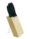 Fiskars - Essential Knife Block With 5 Knives - Noaplokid - ONE SIZE
