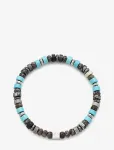 Samie - Matheo - Bracelet With Stone Beads In Turquoise - P&auml;rlitega k&auml;ev&otilde;rud - 17 cm