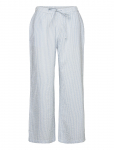 Lindex - Cropped Pyjama Trousers In Seersucker - P&uuml;ksid - L