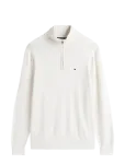 Tommy Hilfiger - Essential Cotton Zip Mock - Poolpika lukuga džemprid - L