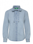 United Colors Of Benetton - Shirt - Teksas&auml;rgid - XS