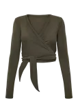 Aim&acute;n - Shape Seamless Wrap Long Sleeve - Spordi pikkade varrukatega topid - XL