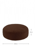 Wigiwama - Ottoman Teddy - Tumbad - 65X 65X 20CM