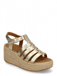 FitFlop - Platfforms Espadr. Leather Fisherman Wedge Sandals - Kontsaga espadrillid - 40