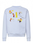 THE ANIMALS OBSERVATORY - Bear Kid Sweatshirt Soft Blue - Dressipluusid - 10 Y