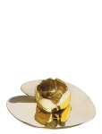 Hilke Collection - Candlestand Ninfea Piccola - Teek&uuml;&uuml;nlajalad - L14CM