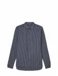 Mads N&oslash;rgaard - Cotton Flannel Stripe Sune Shirt - Vabaaja s&auml;rgid - S