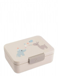 Done By Deer - Lunch Box W/Divider Celebration Sand - Toidukarbid - 17.5X 13X H 6.5CM