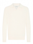Casual Friday - Cfnordin Ls Ribbed Polo Knit - Pikkade varrukatega kootud polos&auml;rgid - XXXL