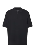 Armani Exchange - Knit Polo - L&uuml;hikeste varrukatega kootud polos&auml;rgid - XXL
