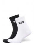 UGG - Quinlin Logo Quarter 2 Pack - Tavalised sokid - ONE SIZE