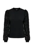 ONLY - Onllavin L/S O-Neck Mix Swt - Dressipluusid - XL