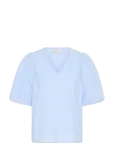 Kaffe - Kajosie Blouse - L&uuml;hikeste varrukatega - 40