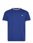 Fred Perry - Twin Tipped T-Shirt - L&uuml;hikeste varrukatega - S