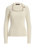 Lauren Ralph Lauren - Buckle-Trim Rib-Knit Sweater - Džemprid - XS