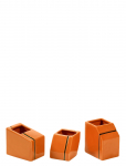 Serax - Vase Mini Orange Silos Set/3 - Muud vaasid - ONE SIZE