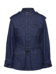 Polo Ralph Lauren - Belted Denim Utility Jacket - L&uuml;hikesed teksap&uuml;ksid - M
