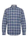 Gant - Reg Flannel Melange Check Shirt - Ruudulised s&auml;rgid - XXL