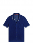 Tommy Hilfiger - Open Knit Shirt - L&uuml;hikeste varrukatega kootud polos&auml;rgid - XL