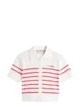 Tommy Hilfiger - Sweater Rib Polo Ss - L&uuml;hikeste varrukatega polos&auml;rgid - 140