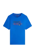 Tommy Hilfiger - Brand Love Big Text Tee - L&uuml;hikeste varrukatega - L