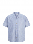 Jack & Jones - Jjesummer Linen Blend Resort Shirt Ss Sn - Vabaaja s&auml;rgid - XL
