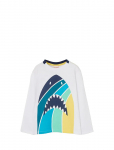 Boboli - Knit T-Shirt Long Sleeves For Boy -Bci - Pikkade varrukatega T-s&auml;rgid - 86
