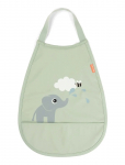 Done By Deer - Pull-Over Bib Elphee Green - Varrukateta pudip&otilde;lled - 35X 26.5CM