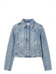 NEUW - Bias Cut Denim Jacketlight Vintage Indigo - L&uuml;hikesed teksap&uuml;ksid - XS
