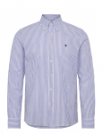 Morris - Morris Seersucker Shirt-Slim Fit - Vabaaja s&auml;rgid - XL